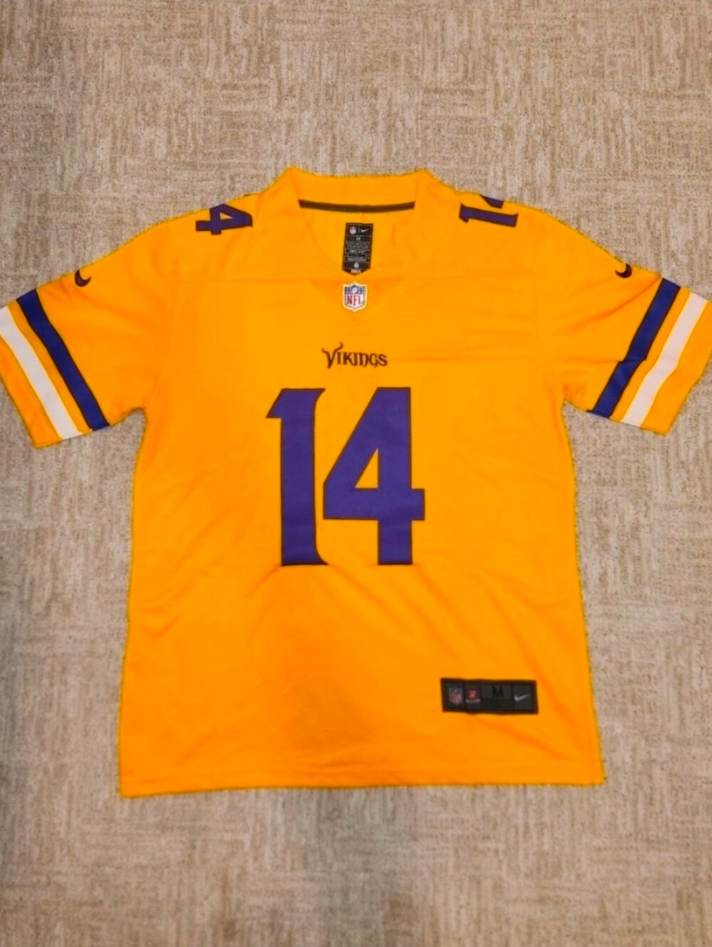 Stefon Diggs Minnesota Vikings Embroidered Stitched NFL Jersey NWT Men's Medium
